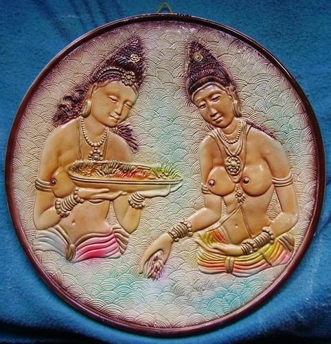 Arte orientale indonesia bali - arte,