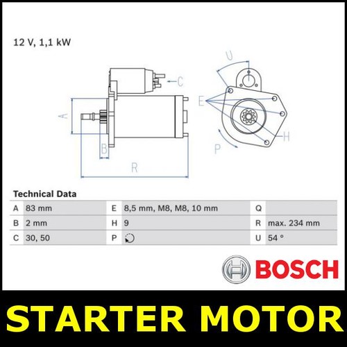 Motorino avviamento adatto - , a