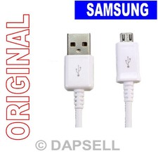 Samsung Cavo 1m  Original Microusb Ecb-du4awe Bianco Galaxy Note 5 N920 N7000