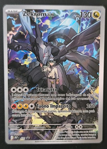 Carta pokemon zekrom n - di,