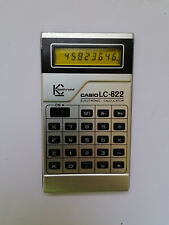 CASIO LC-822 CALCOLATRICE TASCABILE A CRISTALLI LIQUIDI VINTAGE 1977