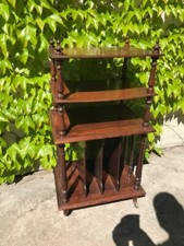 Elegante Etagere Inglese in Mogano - Restaurata (in corso d'opera)