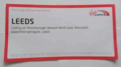 Virgin trains east coast - east,