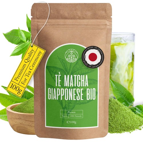 The matcha polvere - polvere, biologica
