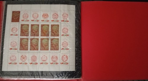Album francobolli urss - album, lenin