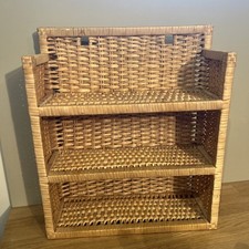 Petite Étagère En Rotin