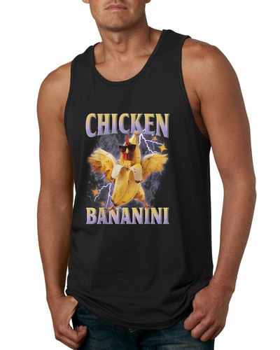 Canotta uomo pollo bananini - uomo,