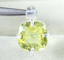 Zaffiro giallo 13 mm - ct,