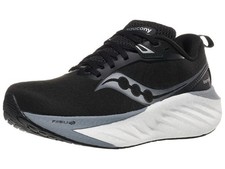 Saucony Triumph 22 Wide Nero Bianco Uomo Taglia 11,5 Nuovo