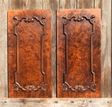 coppia pannelli in radica