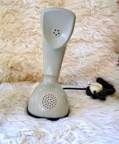 Raro telefono grigio vintage