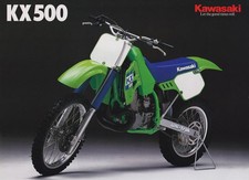 KAWASAKI KX125, KX250 KX500