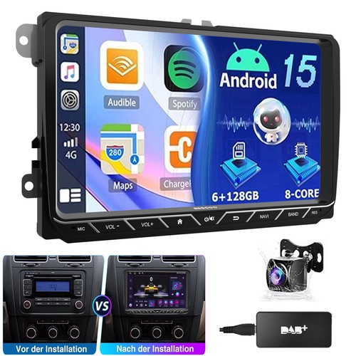 Autoradio dab android 15 - dab+,