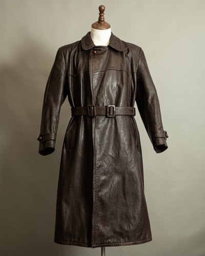 Trench cappotto pelle - , capra