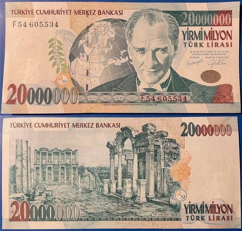 Turchia 2001 000 - 2001, lire