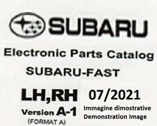 SUBARU FAST EPC 07/2021 EUROPE