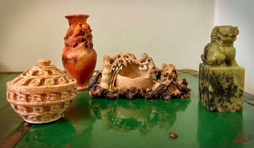 Lotto oggetti sculture - oggetti,,