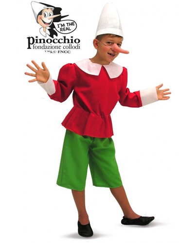 Costume pinocchio bambino 5 - costume, 4-5