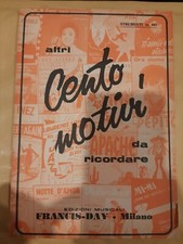 SPARTITO ALTRI CENTO MOTIVI DA RICORDARE