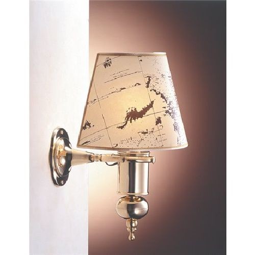 Nobile parete ottone carta - da,