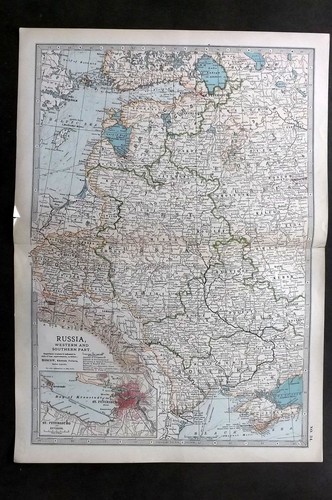 Mappa antica nera - , 1903