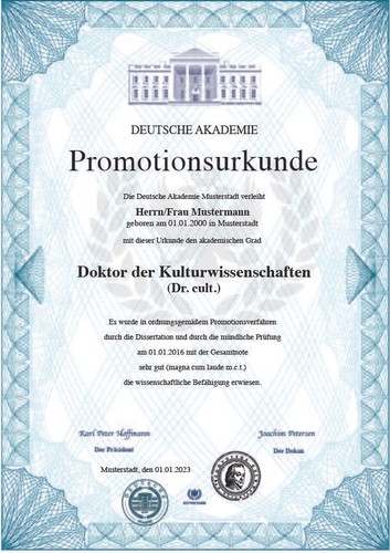 Certificato promozionale - certificato,