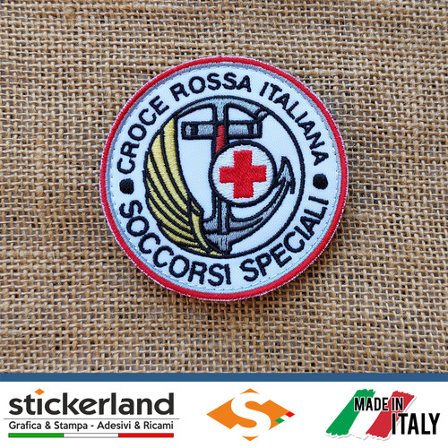 Toppa patch croce rossa - toppa,