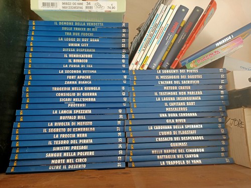 Stock fumetti libri - stock, tex