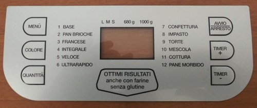 Mascherina frontale macchina - mascherina,