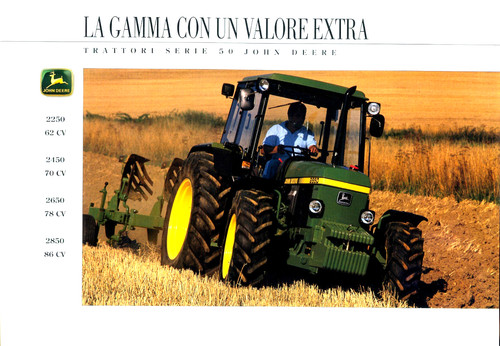 John deere trattori - deere, serie