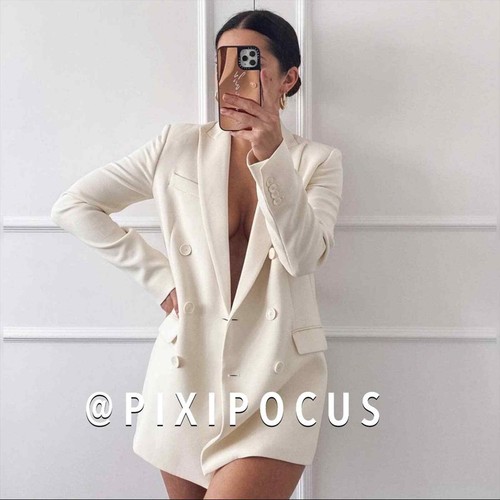 Zara nuovo blazer doppiopetto - nuovo,