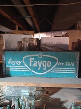 Faygo cassa in legno vintage