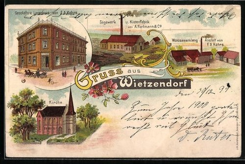Litografia wietzendorf - litografia,