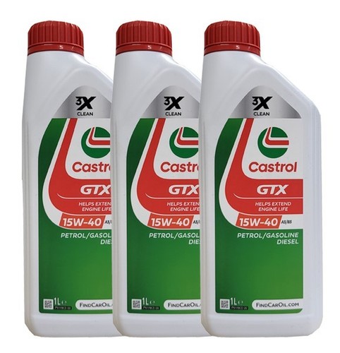 Olio motore castrol gtx 15w - olio,