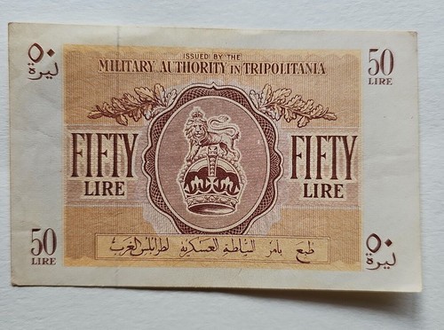 Banconota lire vintage - 50,