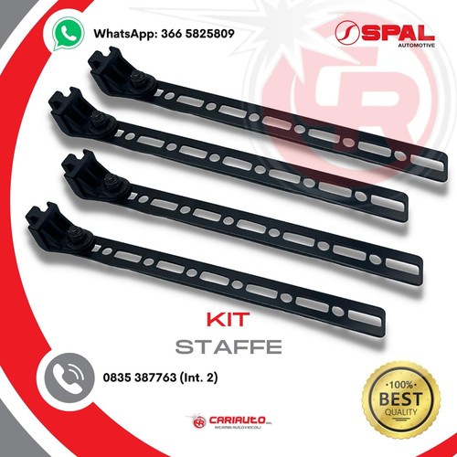 Kit staffe fissaggio - kit, 4