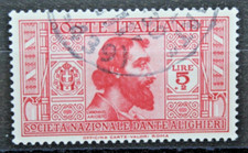 Italia Regno 1932 Dante