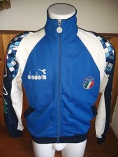 Giacca Tuta Italia Nazionale Diadora Mondiali 90 Baggio Tracksuit Jacket vintage