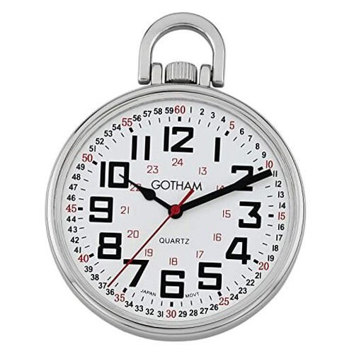 Orologio tasca uomo - da, argento
