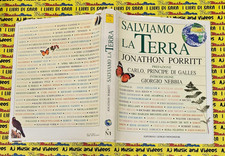 Book libro SALVIAMO LA TERRA Jonathon Porritt GIULIO MONDADORI 1991 (SG21)