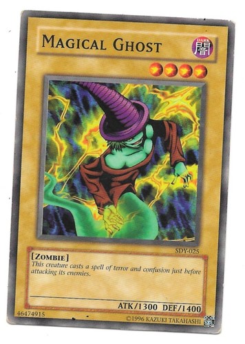 Magical ghost sdy 025 carte - sdy,