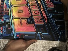 Foo Fighters-SIGNED & NUMBERED poster Hampden Park 17/06/2024✅In hand✅