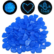 300 Pezzi Ciottoli Luminosi, Sassi Da Giardino, Pietre Luminosi, Ciottoli Da Gia