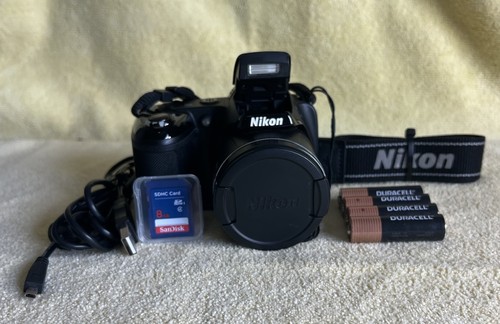 Nikon coolpix l320 mp 26x - coolpix,