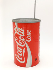 COCA COLA RADIO PUBBLICITARIA A FORMA DI  LATTINA - ANNI '90 - CENTIMETRI 21