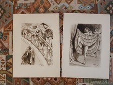 erotica – 2 eliografie francesi firmate P. SILEX, anni Trenta