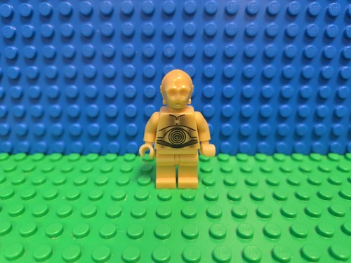 Lego 3po minifigure - lego, c-3po