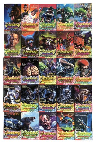 Goosebumps series 2000 books - goosebumps,