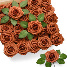 50Pcs Rosa Fiori Artificiali