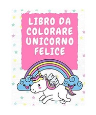 Libro da colorare Unicorno